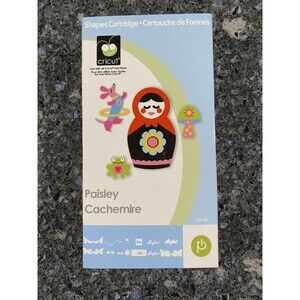 CRICUT PAISLEY CACHEMIRE CRICUT Shapes Cartridge Provo Craft